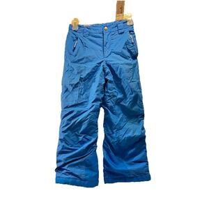 Columbia Omni Tech Youth Blue Outgrow Ski Snow Pants Size Small (8)